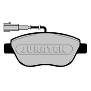 Juratek Front Brake Vented Discs & Pads fits Fiat Multipla 1999-2010 1.6 1.9