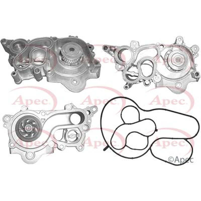 Apec Engine Cooling Water Pump fits Audi A3 2012-2014 1.4