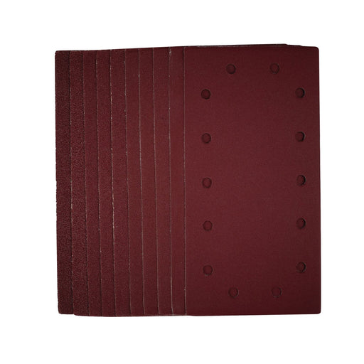 Draper 1/2 Sanding Sheets with Hook and Loop, 115 x 230mm, Assorted Grit (Pack o Draper - Dynamic Drive