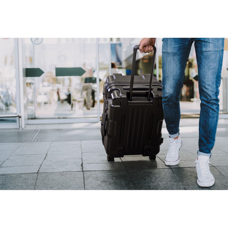 Dellonda 3-Piece Lightweight ABS Luggage Set  - 20", 24", 28" - Black Dellonda  - Dynamic Drive