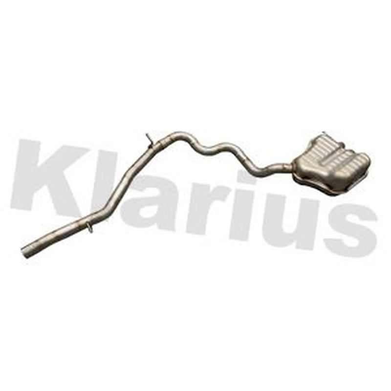Klarius Box With Tail Pipe Rear fits Skoda Octavia III 2013-2020 1.6 2.0
