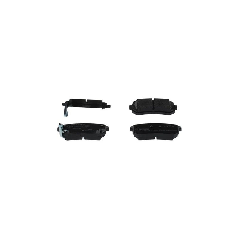 Bosch Front & Rear Pads fits Hyundai I20 I 2008-2015 1.1 1.2 1.4