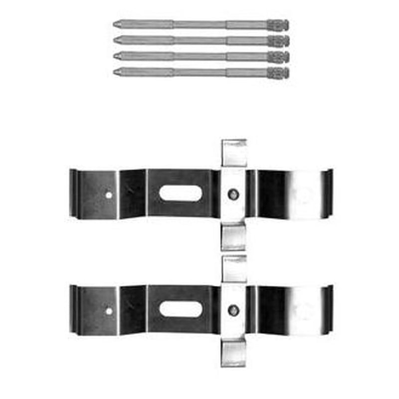 Mintex Brake Pad Accessory Fitting Kit Front fits Mercedes-Benz Clk 2002-2010