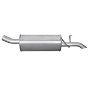 Hella End Silencer Rear fits Ford Fiesta 1989-1997 1.3 1.8