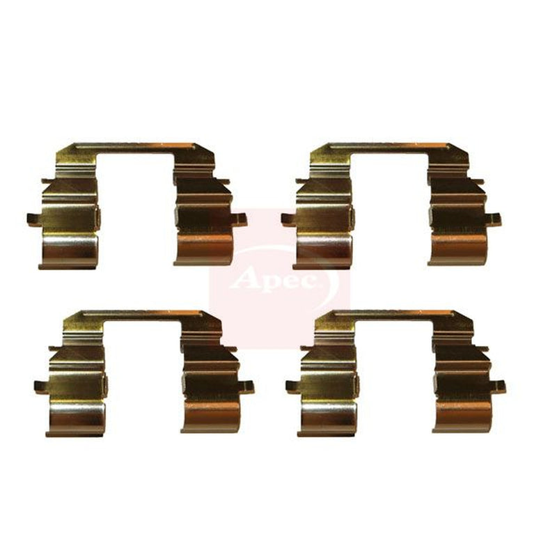 Apec Brake Pad Accessory Fitting Kit Front fits Subaru Impreza 2000-2009 1.5 1.6