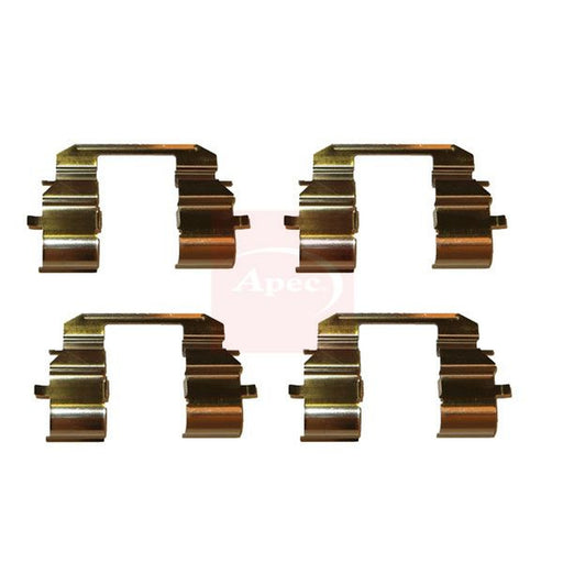 Apec Brake Pad Accessory Fitting Kit Front fits Subaru Impreza 2000-2009 1.5 1.6