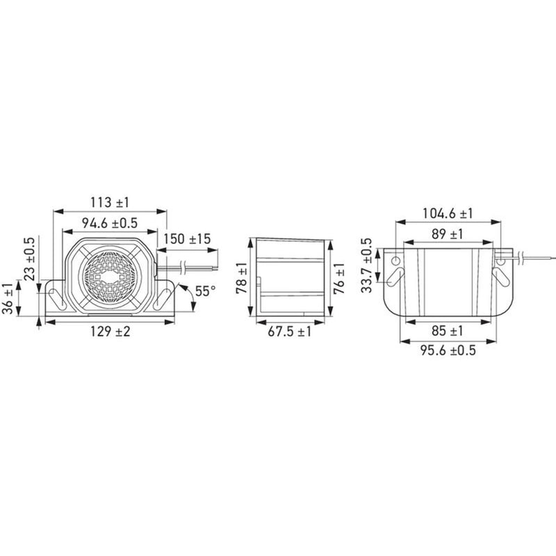 Hella Reversing Alarm Buzzer