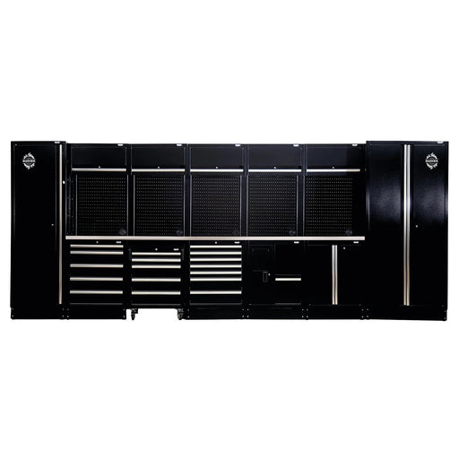 BUNKER 25 Piece Modular Storage Combo with Stainless Steel Worktop 4915mm - image 1