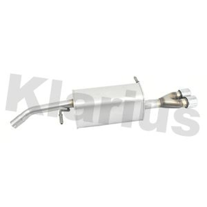 Klarius Box With Tail Pipe Rear fits Citroën DS3 2009-2015 1.6