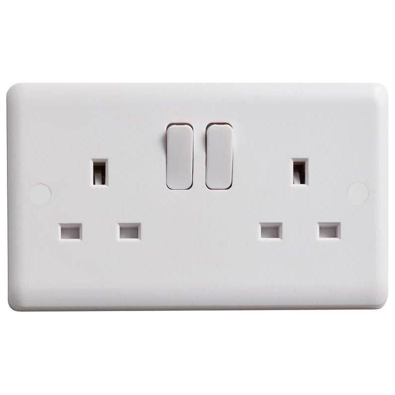Deta Vimark Switched Socket 2-Gang 13A Deta Vimark - NN4 Online