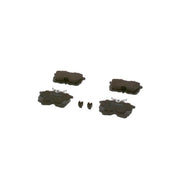 Bosch Front & Rear Pads fits Honda Accord VI 1999-2002 2.2