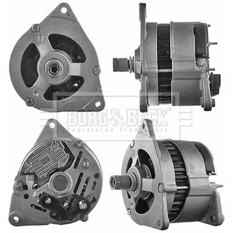 Borg & Beck Car Alternator 12V fits Land Rover 110/127 1983-1990 2.5