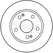 Borg & Beck Front Brake Vented Discs & Pads fits Hyundai Trajet 2000-2008 2.7