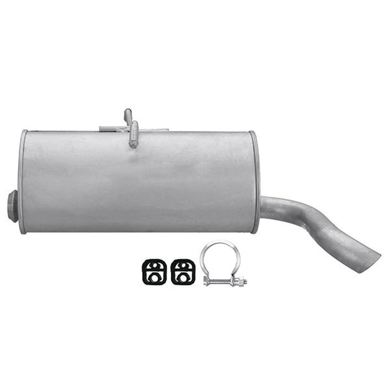 Hella End Silencer Rear fits Citroën Berlingo First 1996-2011 1.1 1.4 1.6