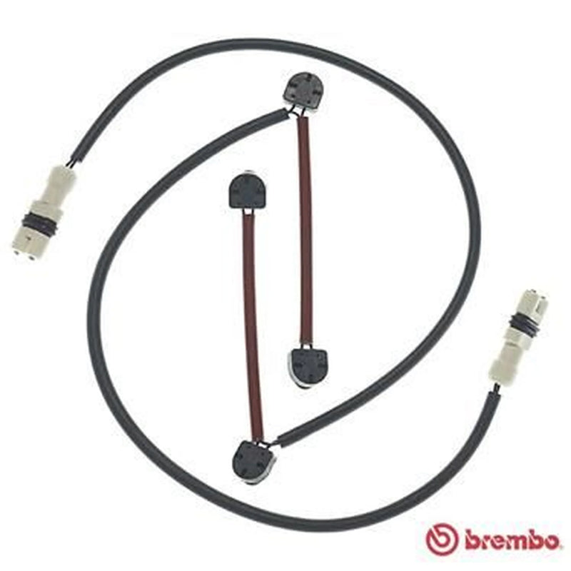 Brembo 2 x Brake Pad Wear Sensor Rear fits Porsche 911 2004-2012 3.8