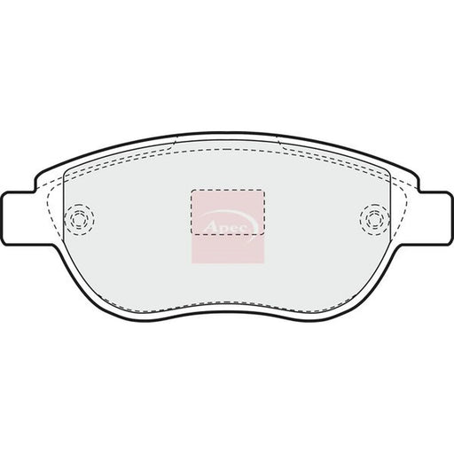 Apec Front Brake Pad Set PAD1194