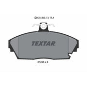 Textar Front Brake Pad Set 2124502