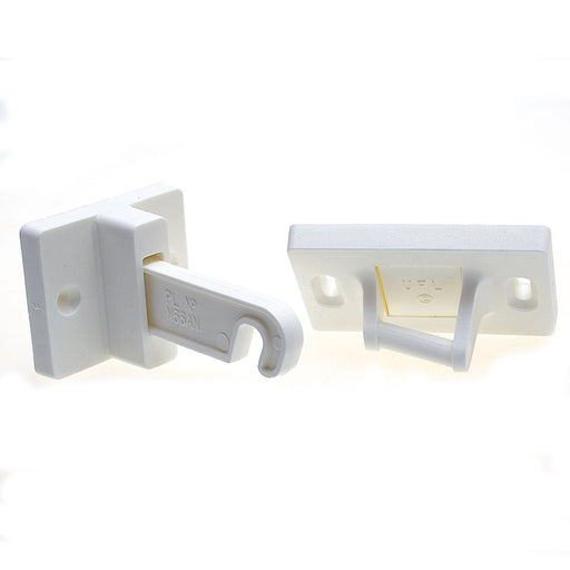 Surecatch Hook Latch Retainer White for Caravan/Motorhomes Nova - Dynamic Drive