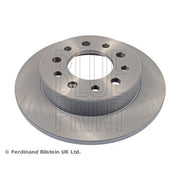 Blue Print 2 x Solid Rear Brake Discs ADG04355