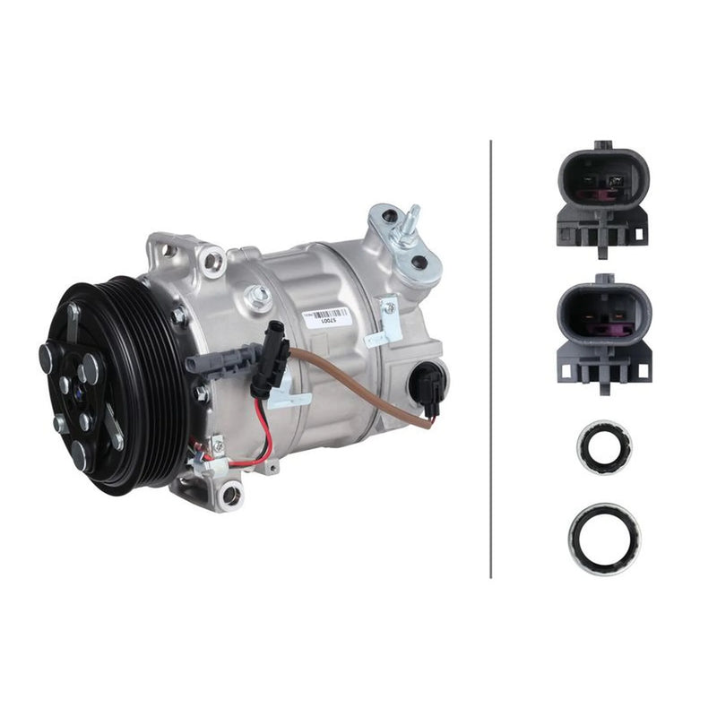 Hella Air Conditioning Compressor fits Opel Insignia A 2008-2017 2.0