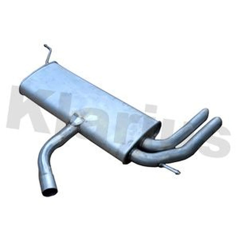 Klarius Box With Tail Pipe Rear fits Seat Altea 2007-2015 1.4