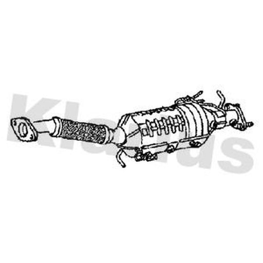 Klarius Diesel Particulate Filter T/A fits Nissan Qashqai I 2010-2013 1.5