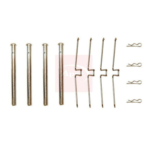 Apec Brake Pad Accessory Fitting Kit Front fits Jaguar E-Type 1964-1975 4.2 5.3