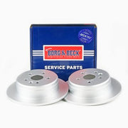 Borg & Beck Front & Rear Brake Discs & Pads fits Toyota Carina E VI 1992-1994