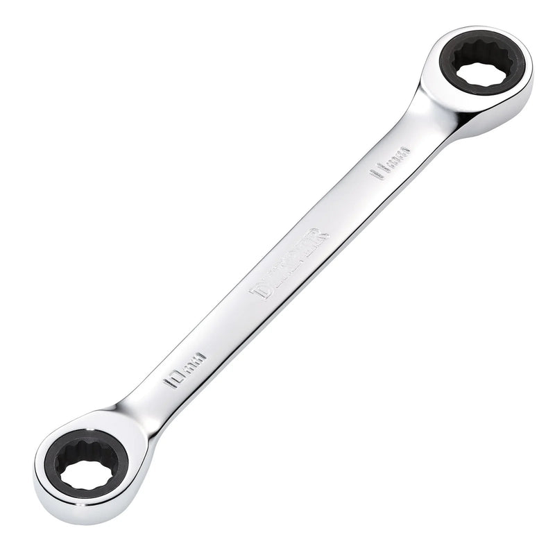 Draper HI-TORQ® Metric Double Ratchet Ring Spanner, 10 x 11mm - 8231BSMM - image 1