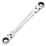 Draper HI-TORQ® Metric Flexible Head Double Ring Ratchet Spanner, 14 x 15mm - image 1