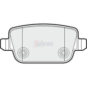Fahren Front & Rear Pads fits Ford Kuga I 2008-2012 2.0 2.5