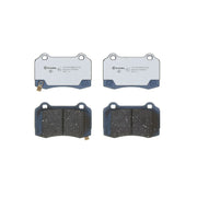 Brembo 4 x Rear Brake Pad Set fits Tesla Model S 2012-2017