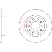 Apec Front & Rear Brake Discs & Pads fits Alfa Romeo Giulietta 2010-2020 1.4 2.0