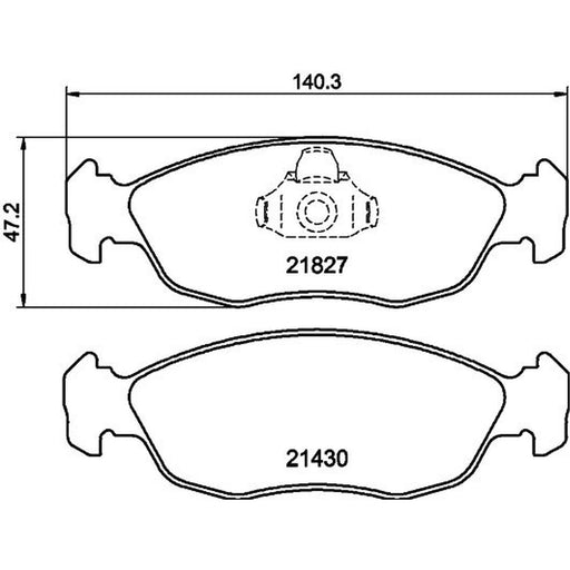 Mintex Front Brake Solid Discs & Pads fits Citroën Xsara 1997-2005 1.4 1.5