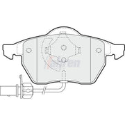 Fahren Front Brake Pad Set FBP3016