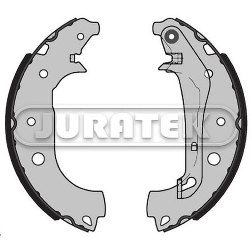 Juratek Brake Shoe Set Axle Kit Rear fits Dacia Duster 2010-2019 1.2 1.3 1.5 1.6