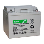 Lucas 12V 42Ah AGM Cyclic Battery LSLC42-12