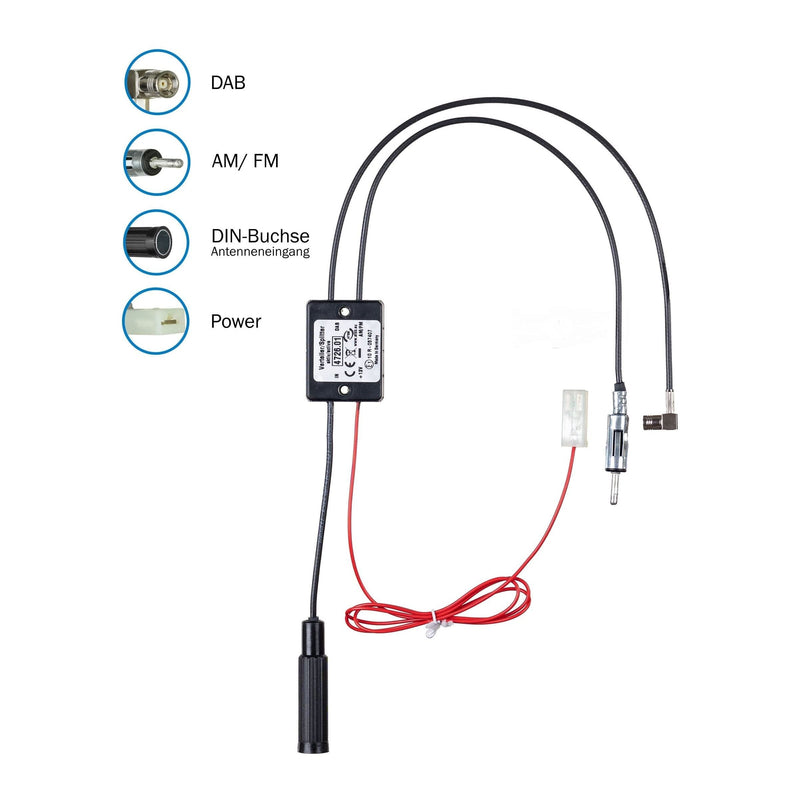 Active Antenna Splitter For Fm/Dab+ PS2912 Antennentechnik Bad Blankenburg - Dynamic Drive