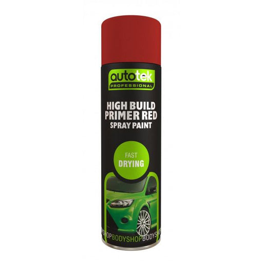 Autotek High Build Primer - Red - 500ml Autotek  - Dynamic Drive