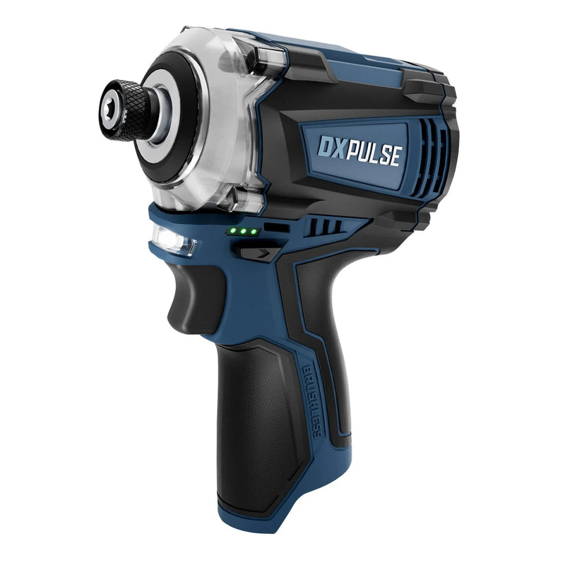 DXPULSE 12V Brushless Impact Driver, 1/4" Sq. Dr. (Sold Bare) - DX12VBID - image 1