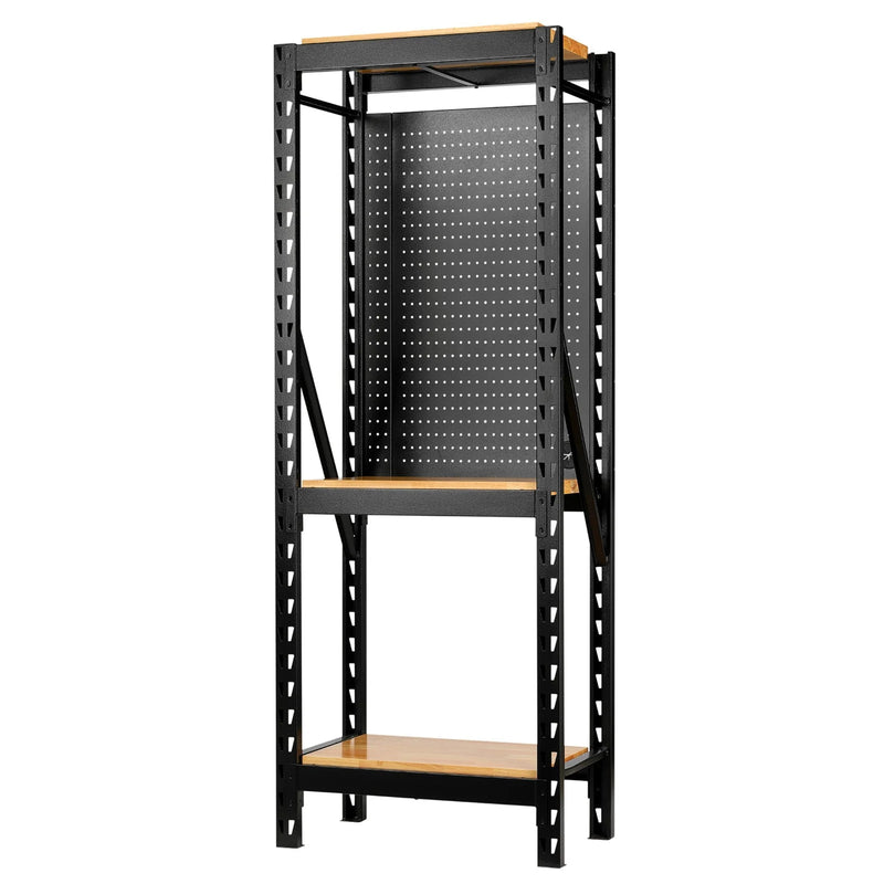 Draper bunker® 17 Piece Modular 3 Tier Racking with Hardwood Shelving and - image 1