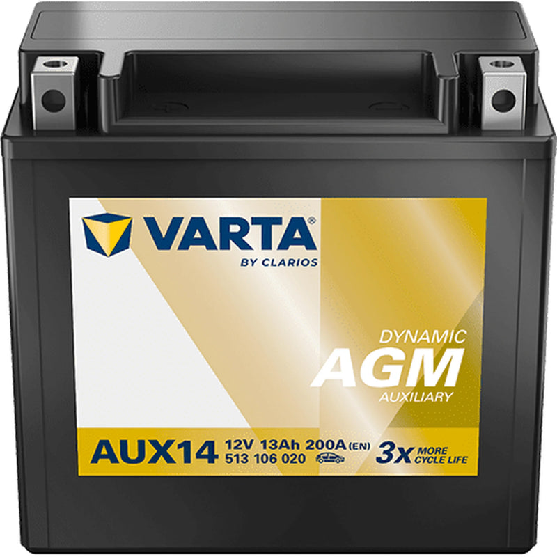 VARTA AGM Auxiliary Battery Dynamic AUX 513106020 12V 13Ah