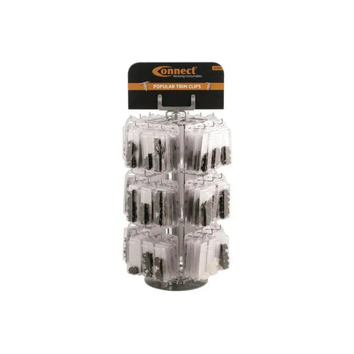 Connect Trim Clip Rack c/w Clam Packs 108pc - CPL