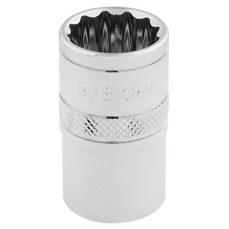 Draper HI-TORQ 12 Point Socket, 1/2" Sq. Dr., 5/8" 33641 Draper - Dynamic Drive
