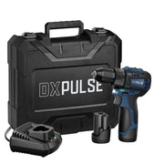 DXPULSE 12V Brushless Drill Driver Kit, 2 x 2.0Ah Batteries, 1 x Charger - image 1