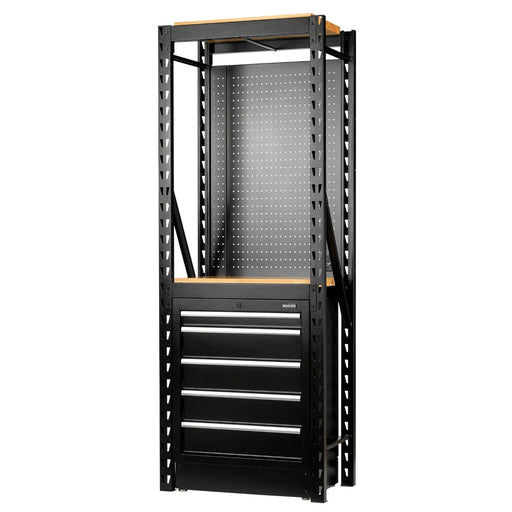 BUNKER 13 Piece Modular Storage Combo 2 Tier Racking with Hardwood Shelving - image 1