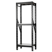 BUNKER® 14 Piece Modular 3 Tier Racking with Stainless Steel shelving 750-1500mm - image 1
