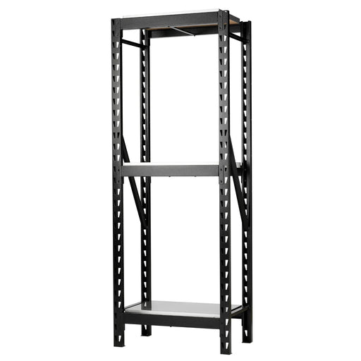 BUNKER® 14 Piece Modular 3 Tier Racking with Stainless Steel shelving 750-1500mm - image 1
