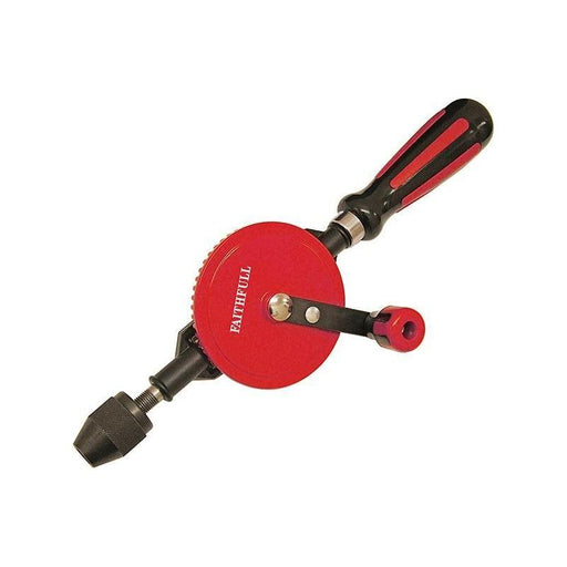 Faithfull Hand Drill Double Pinion 8mm Capacity Faithfull - NN4 Online