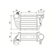 Valeo Intercooler (Charge Air Cooler) 881587